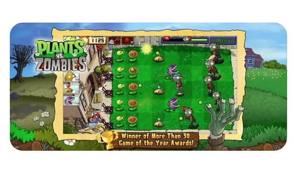 game offline iOS - Plants vs Zombies